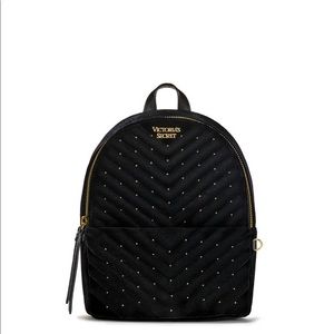 Victoria’s Secret Velvet Stud Mini Backpack